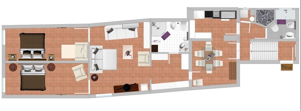 Cibele Bed&Breakfast Roma Eksteriør bilde